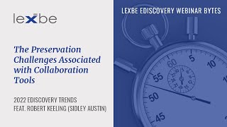Webinar Bytes: The Preservation Challenges Associated with Collaboration Tools