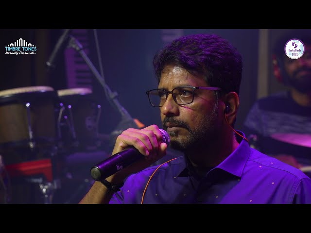 Andhi Mazhai | Prakash u0026 Vaishnavi | Early Birds 2021 | Timbre Tones | Mani u0026 Band class=