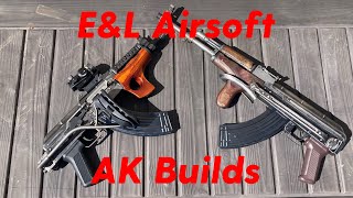 Airsoft Romanian AK builds - E&L md. 65 and AIMSU