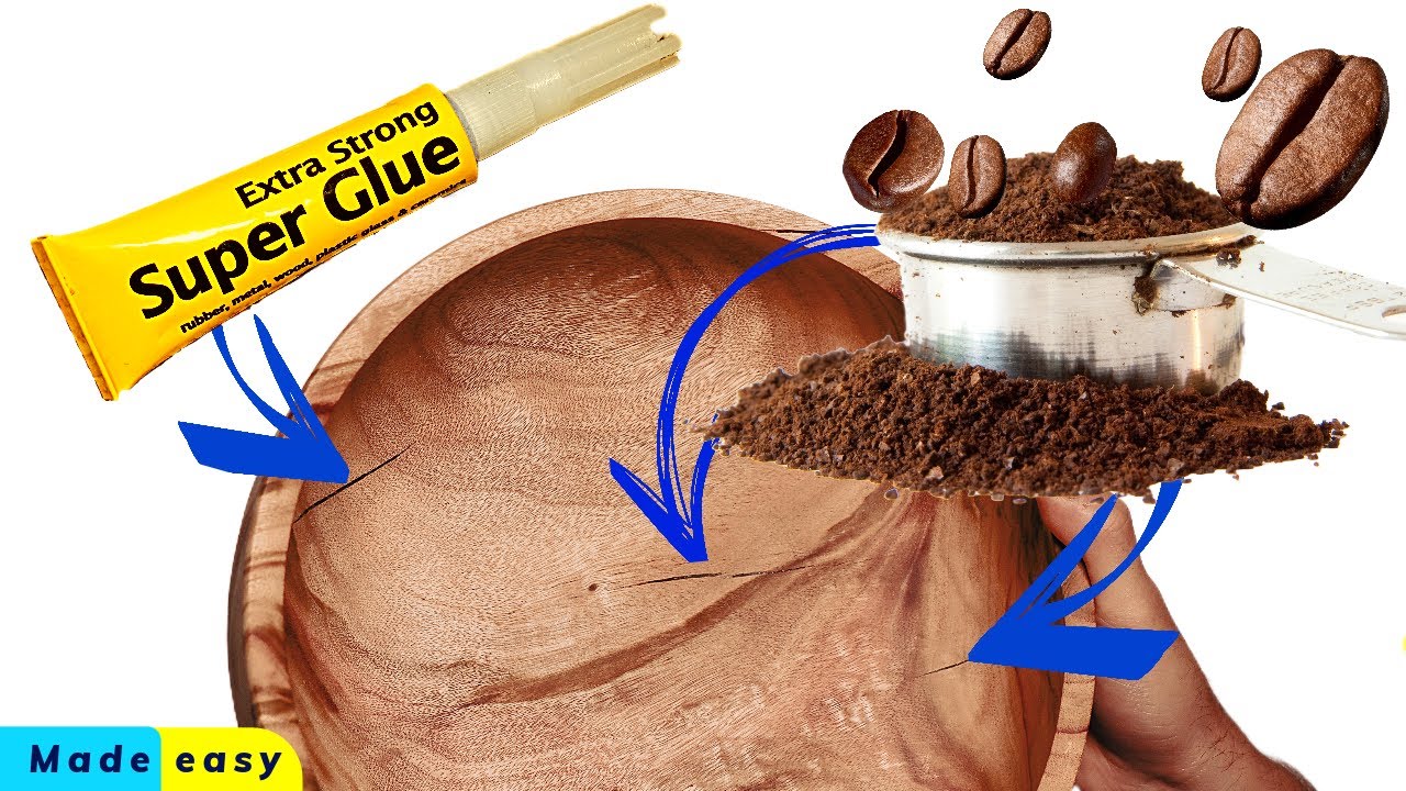 Руководство по обработке дерева: Восстановление треснувшей древесины с помощью кофе - Обработка д...