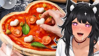 Scarle Cooking Handcam: Let's Make A Heart Shaped Pizza!🍕❤️✨