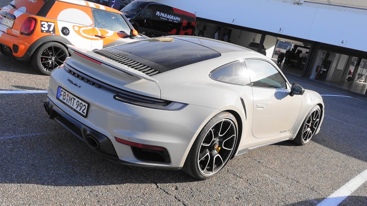 丑年　アイボリー Porsche 911 Turbo S (992) - TRACKDAY5 Afterwork 19th May 2025