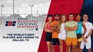 Learn about the 2023 Biofreeze USA Pickleball National Championships!