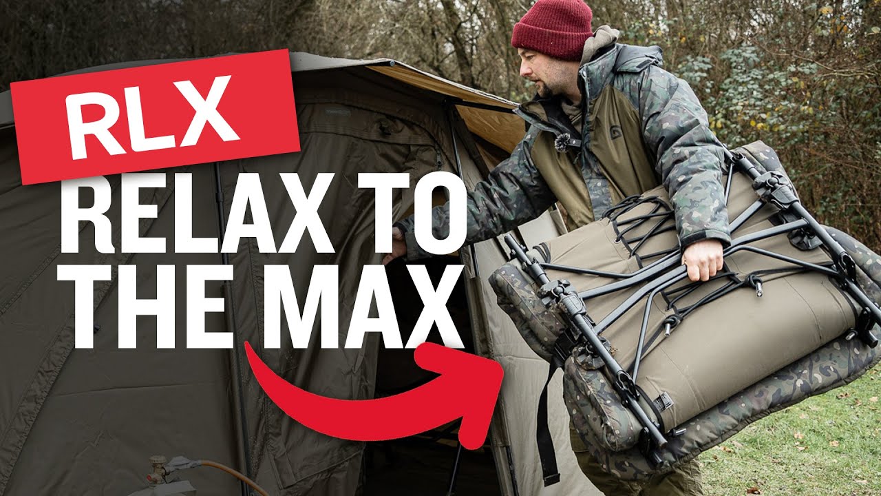 Schlafen wie ein König am Wasser? 👑 – Trakker RLX 6 Camo Bed System | Karpfenliege | Angelliege