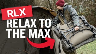 Sleep like a king by the water? 👑 – Trakker RLX 6 Camo Bed System | Carp Bed | Fishing Bed screenshot 3