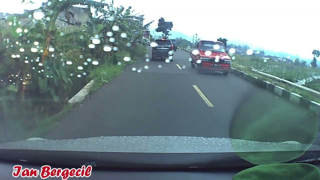 Jalur Menuju Kampung Atas Awan Dari Arah Alun2 Temanggung