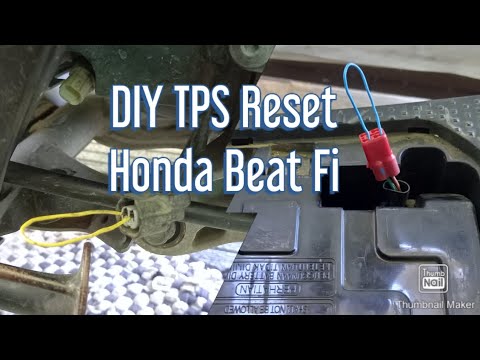 DIY Paano mag reset ng TPS sa Honda Beat Fi