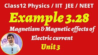 Class 12 Physics Example 3.28 Unit 3 Magnetism and magnetic effects of electric current Part 66