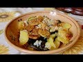 Pasta Grannies cook a potato, mussel and rice bake called Tajedda