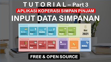 Excel Aplikasi Simpan Pinjam -  Input Transaksi Simpanan - Tutorial Part 3