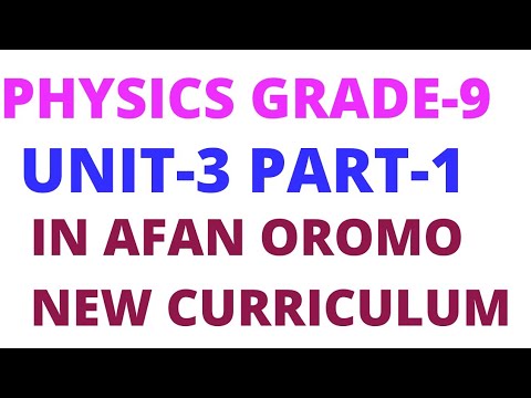 Grade 9 Physics Unit 3 Part 1 Motion In Straight Line New Curriculum 