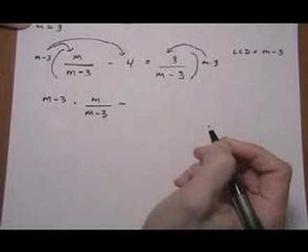 rational equation with no solution