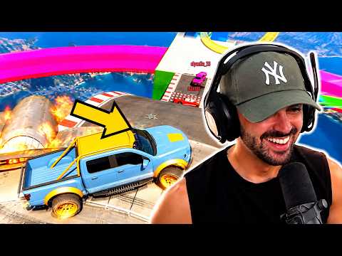 TROLL RACE WITH EXPLOSIONS! THEY'RE TROLLING ME NON-STOP!! GTA 5 ONLINE
