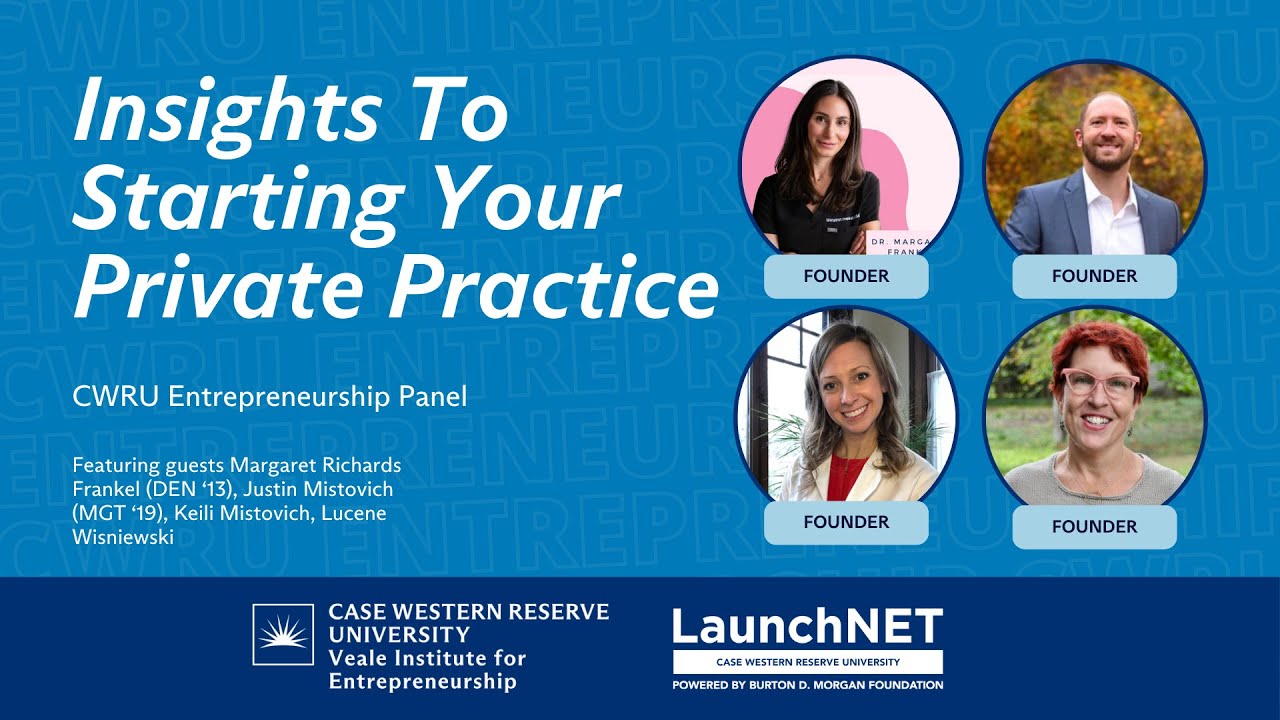 Entrepreneurship Speaker Series - M. Frankel, J. Mistovich, K. Mistovich, L. Wisniewski