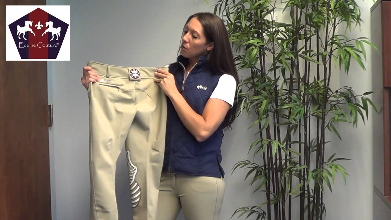 Equine Couture Ladies Brittni Knee Patch Breeches