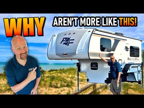Better Kitchen & No Slides! 2027 Northwood Arctic Fox 865 Slide in Truck Camper