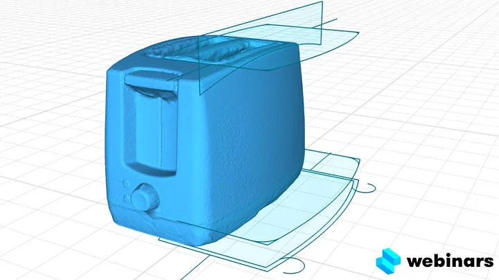 Reverse engineer a 3D scanned object into a CAD model | 3D design webinar