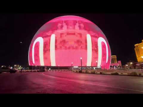 The “Sphere” Opening night! What a show! Only in Las Vegas Nevada!  The “Sphere” Opening night! What a show! Only in Las Vegas Nevada! 
