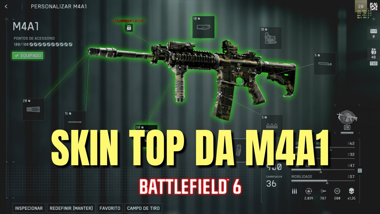 COMO COLOCAR SKINS NAS ARMAS BATTLEFIELD 6