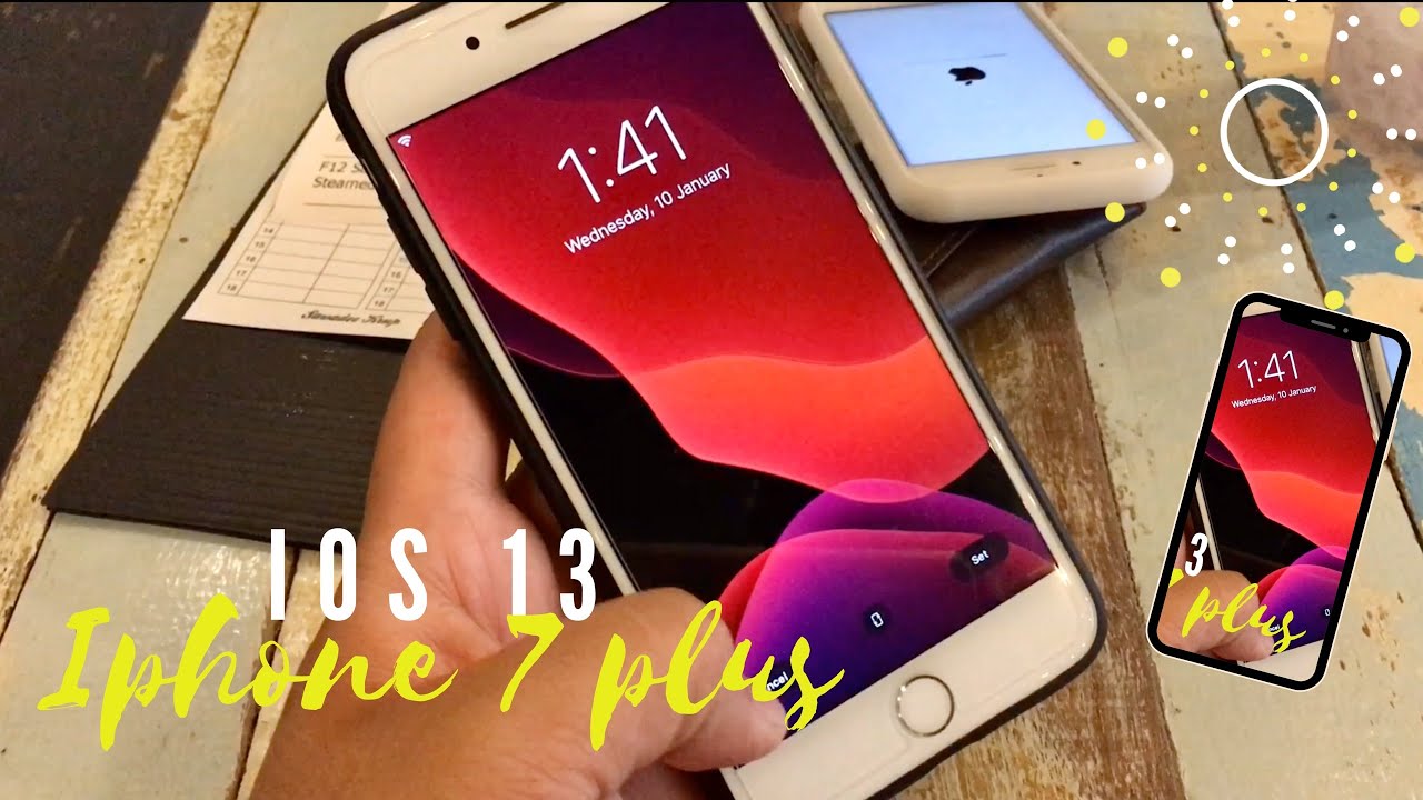 IOS 13 On My IPhone 7 Plus Dark Mode Is Awesome YouTube