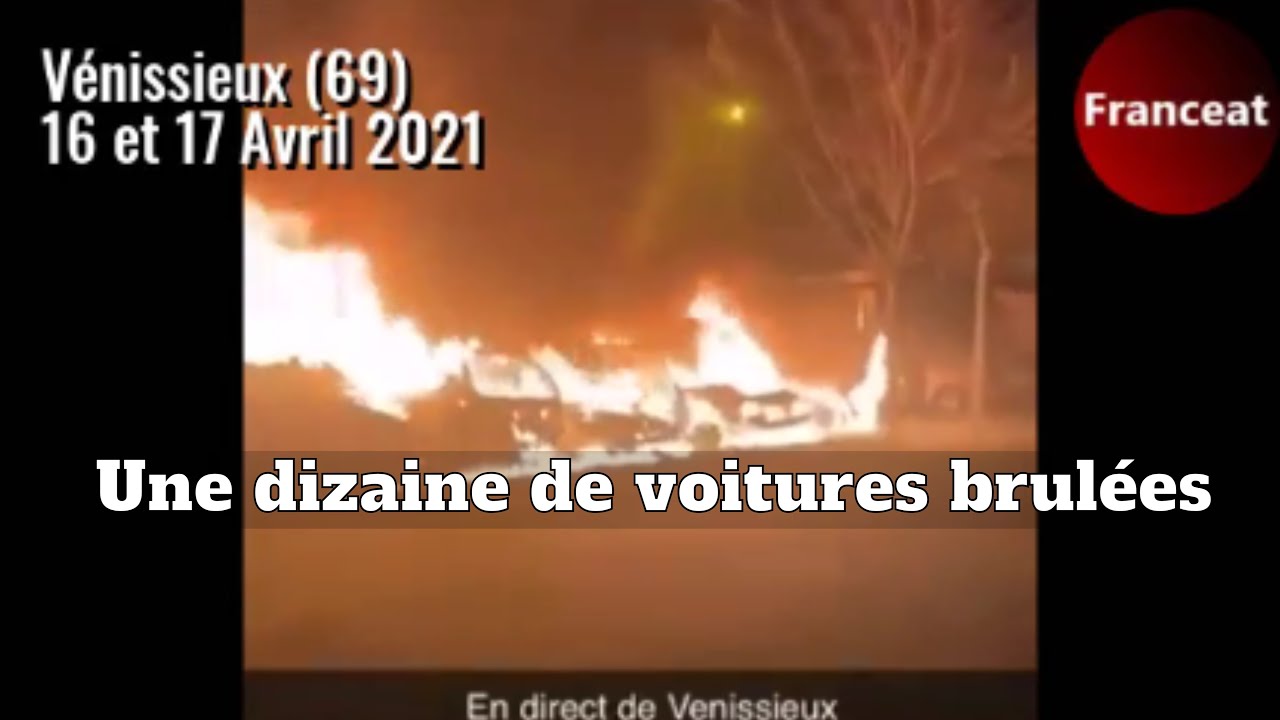 Vénissieux (69) : Une dizaine de voitures brulées dans le quartier des Minguettes.