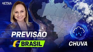 09/05/2022 - Previsão do tempo Brasil - Chuva 10 dias | METSUL
