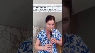 Carmen Fantaisie on On E♭ clarinet #clarinet #ebclarinet #practice #requinto #carmen