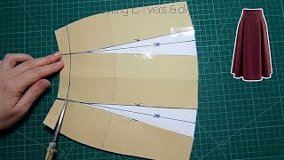 ​​HOW TO: Make a Perfect Skirt Pattern Easily | Pattern Making & Drafting for Beginners 📐👗