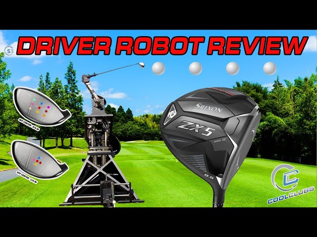 Srixon ZX 5 Driver Robot Review - YouTube