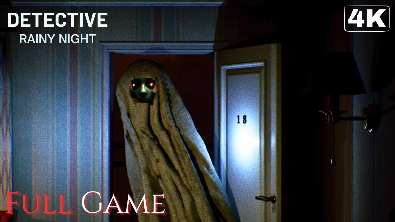 DETECTIVE - Rainy night | Supernatural Horror | Full Game 4K/60FPS | Gameplay Walkthrough