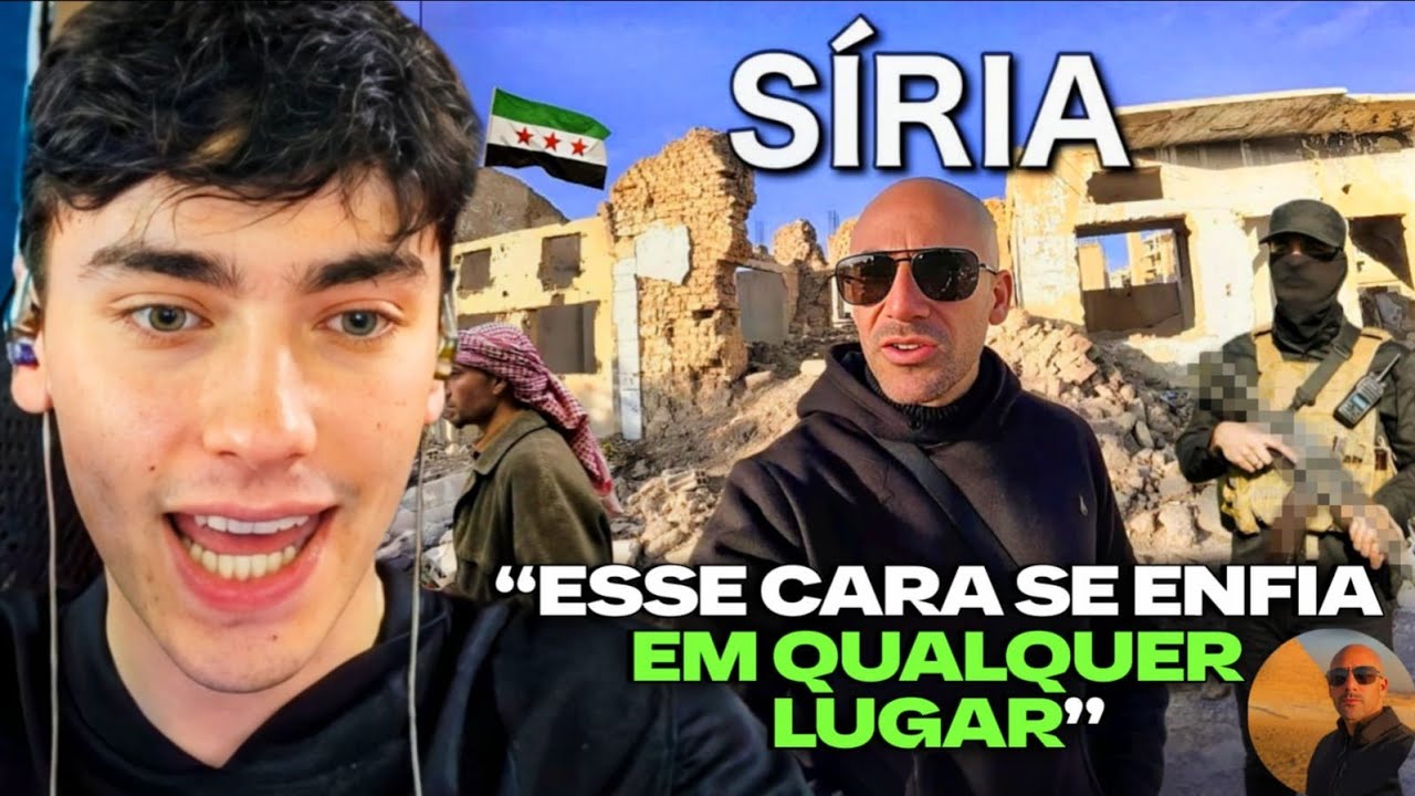 CHORUME REAGE A: CHEGUEI NA SÍRIA PAÍS DE CONFLITO E RELIGIÃO ( NOMADE RAIZ ) 