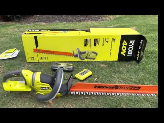 40V 24 HEDGE TRIMMER - RYOBI Tools