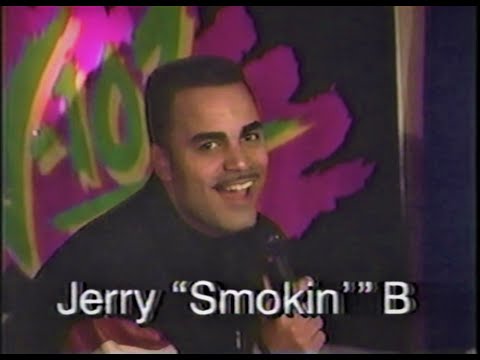 1990's in Atlanta Diamonds Night Club  Jerry "Smokin" B and Atl Skateman  at V-103's Fresh Party.