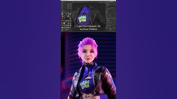 Cyber characters by oscar creativo #3d #blender #zbrush #3dart #rendering #vfx