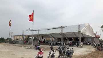 Line array nhập khẩu của DVH thực chiến sân khấu ngoài trời ( khâu chuẩn bị ) DVH 0363553277