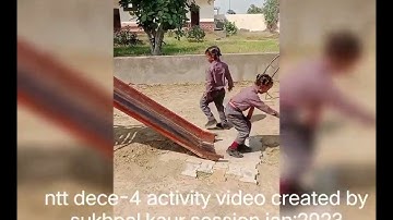 (Activity -29)#ntt DECE-4 #ignou Project activity video created by sukhpal kaur session jan ;2023