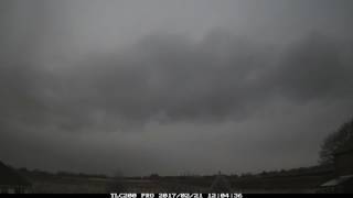 21st February 2017 timelapse, Irlam