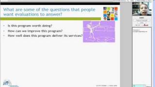 How Can Program Evaluation Help Me? Webinar 1 (part 1 of 4).wmv