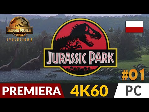 Jurassic World Evolution 2 PL 🦎 LIVE 🦖 Park z filmu Jurassic Park - cz.1 | Gameplay po polsku