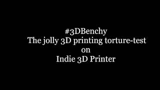 Details #3DBenchy - The Torture Test Timelapse on Indie 3D Printer. Guide