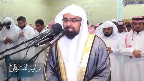 'عروس القرآن' تلاوة نديه وشجية وأداء يفوق الوصف للشيخ ناصر القطامي رمضان 1437ه