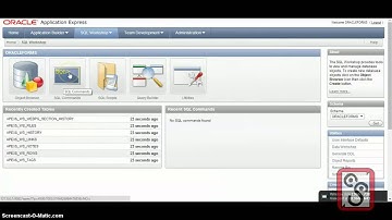 01 Oracle Forms And Reports 11g Curso en Español – Creación de la Base de Datos de Ejemplo con Apex