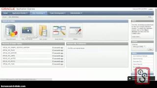 01 Oracle Forms And Reports 11g Curso en Español – Creación de la Base de Datos de Ejemplo con Apex