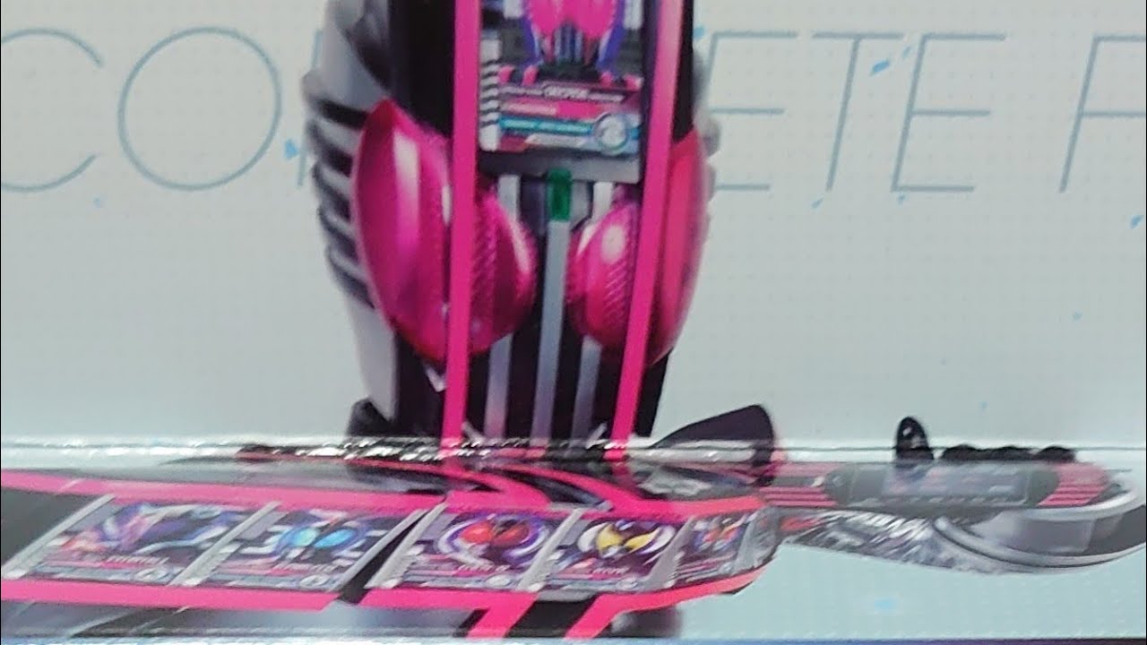 CSMライドブッカー＆SUPER BEST DXケータッチ！！ 2つ重ねると正に