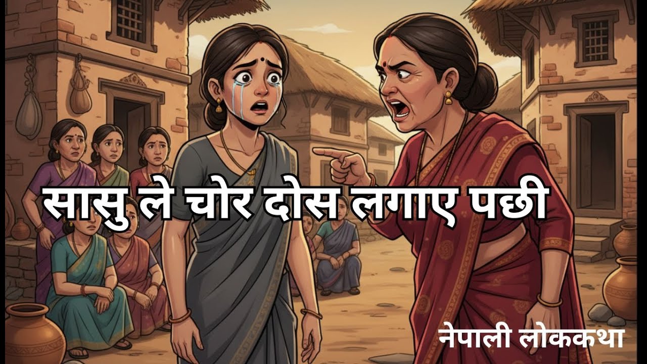 चोर भनिएकी बुहारीको कथा | नेपाली लोक कथा  | Nepali Lok Katha | Nepali Folk Tale |