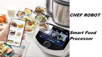 CheFrobots Smart Food Processor UltraCook All-in-One Auto Cooking Machine