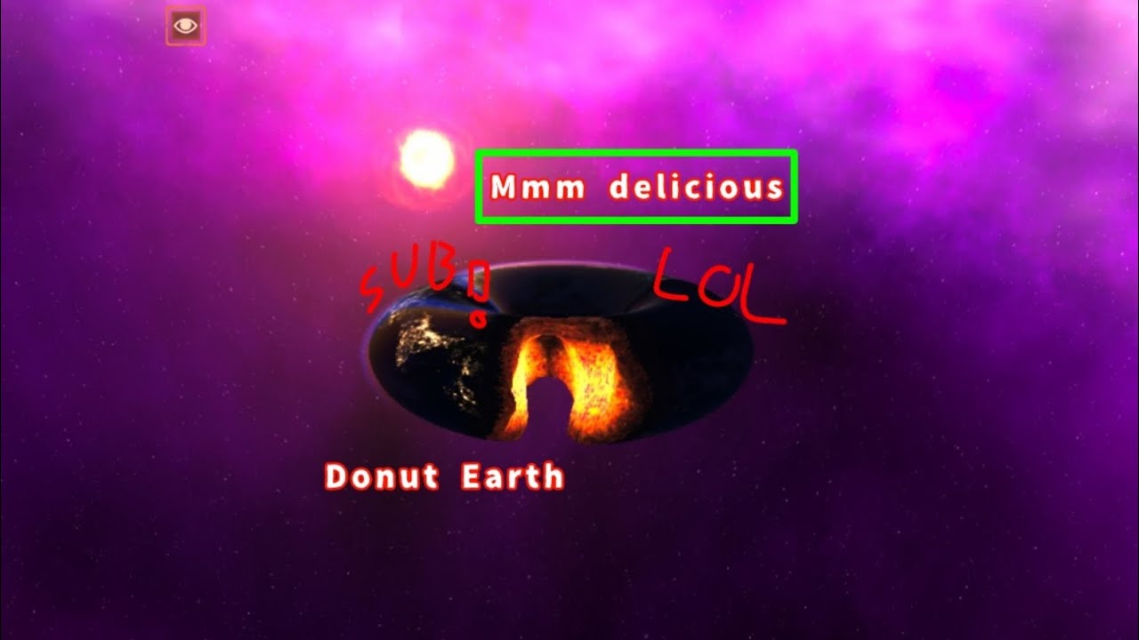 Mmm delicious Donut earth Solar Smash YouTube