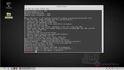 How To Install Master PDF Editor V5.0.3 On Linux Mint 18.3