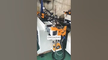Máy uốn ống thép CNC, uốn ống thép 3d trong công nghiệp nội thất, ô tô #maymoc #cokhi #cnc