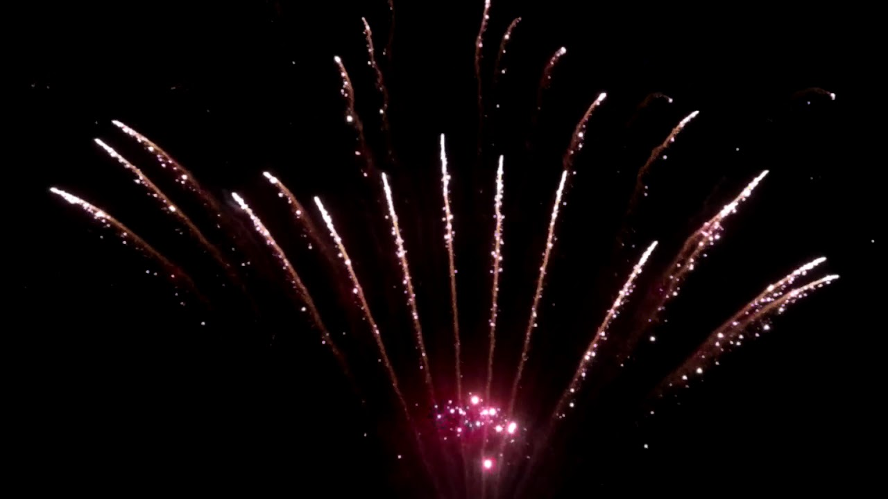 100 shot fan green red silver strobe willow tail with mine YouTube